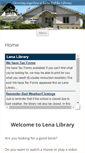 Mobile Screenshot of lenalibrary.org